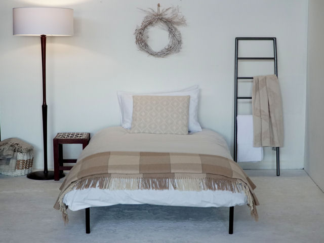 Luna Folding Bed 3 Luna folding guest bed South Africa styled in bedroom