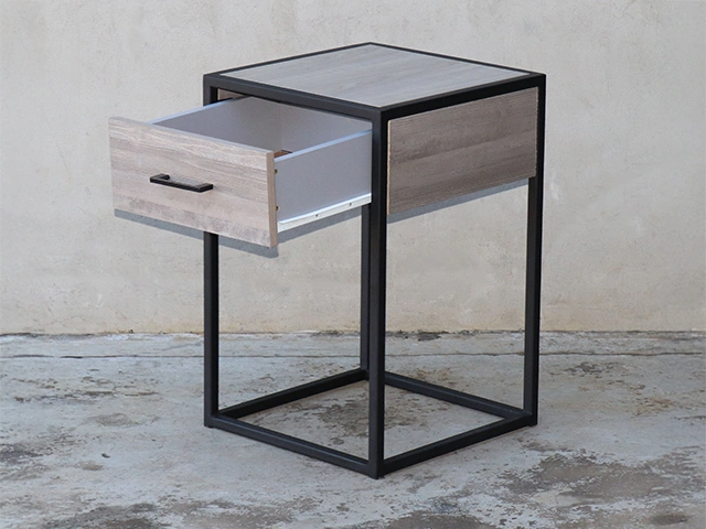 Bedside Pedestal with Drawer - Brooklyn - Image 4